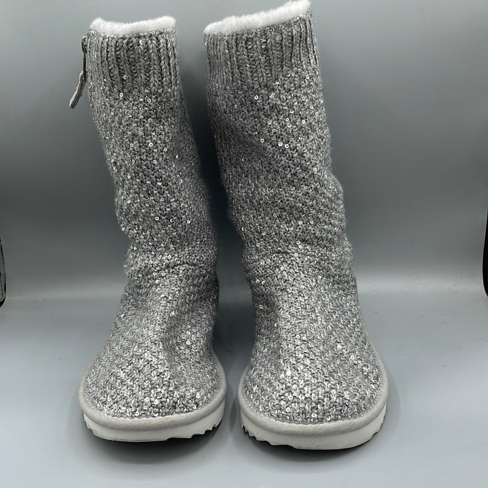 Uggs sequined knit boot‎